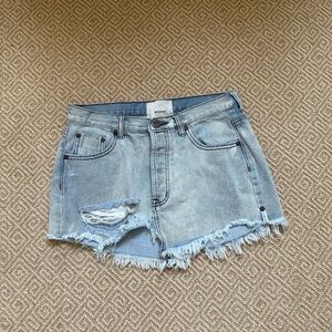 One teaspoon denim skirt